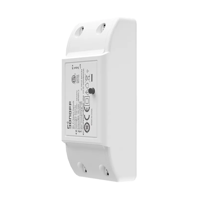 Smart Switch WiFi Sonoff BASICR4 (10A ESP32) Smart Switch WiFi Sonoff BASICR4 (10A ESP32)