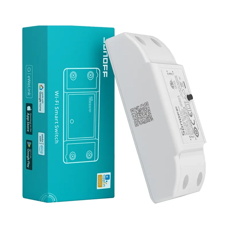 Smart Switch WiFi Sonoff BASICR4 (10A ESP32) Smart Switch WiFi Sonoff BASICR4 (10A ESP32)