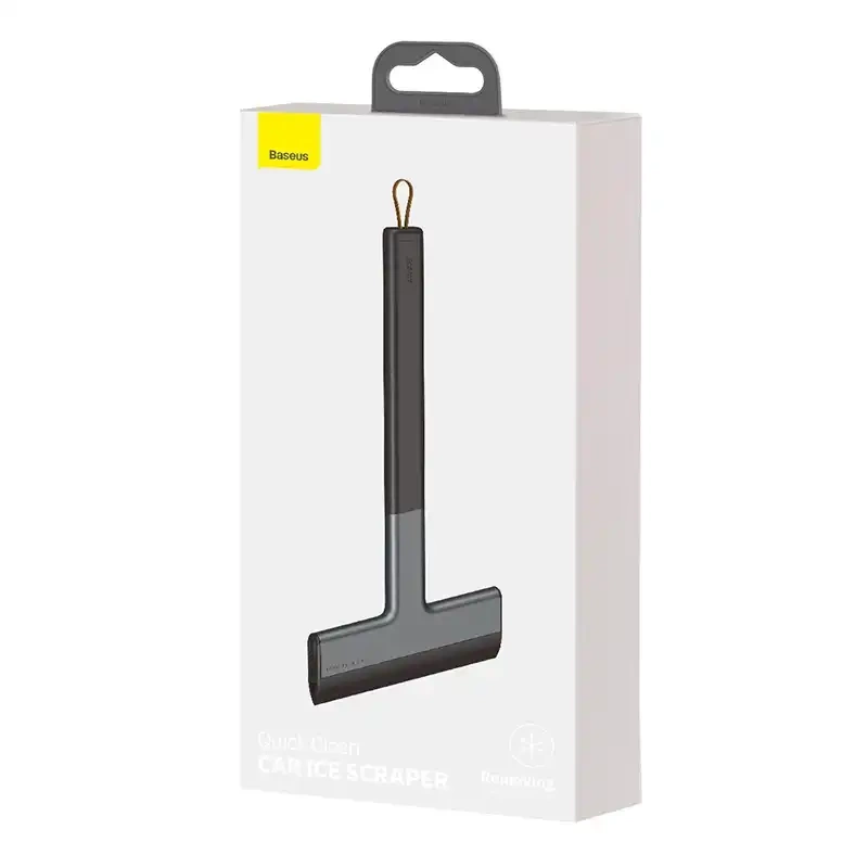 Baseus Quick Clean Car Ice Scraper (black) Baseus Quick Clean Car Ice Scraper (black)
