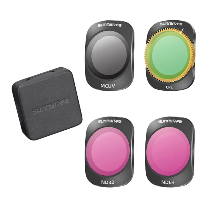 4 filters MCUV CPL ND32/64 Sunnylife for Pocket 3 4 filters MCUV CPL ND32/64 Sunnylife for Pocket 3