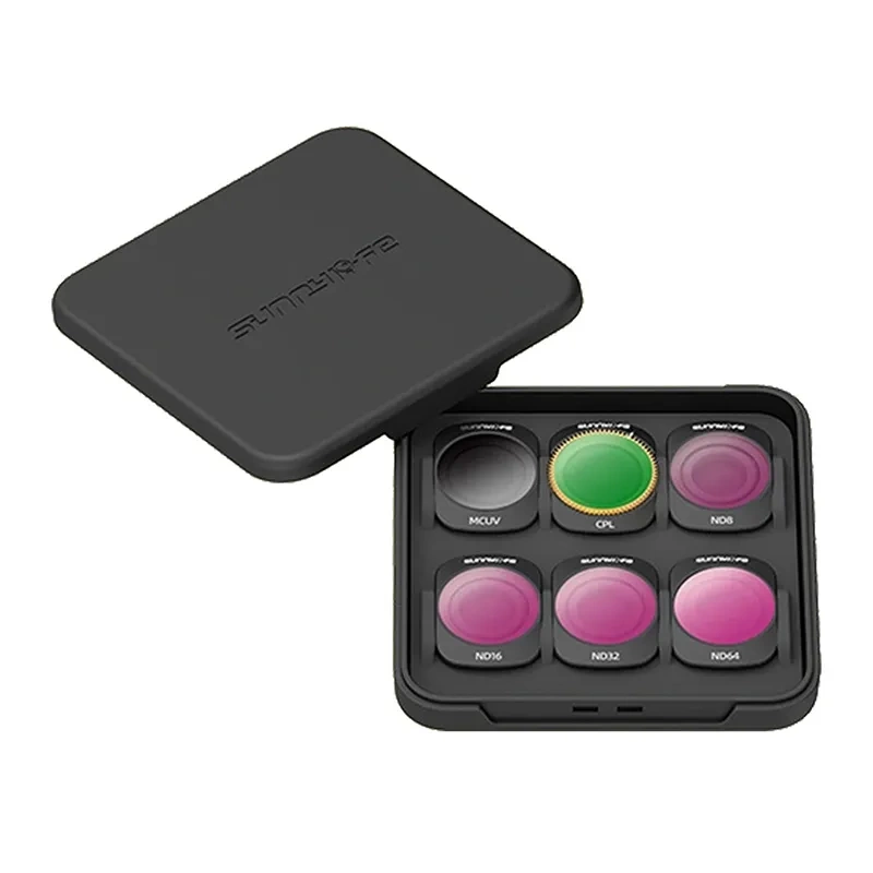6 filters MCUV CPL ND8/16/32/64 Sunnylife for Pocket 3 6 filters MCUV CPL ND8/16/32/64 Sunnylife for Pocket 3