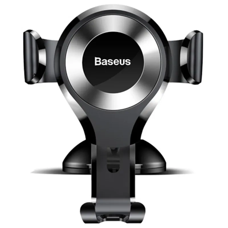 Baseus Osculum gravitational phone holder (black + silver) Baseus Osculum gravitational phone holder (black + silver)