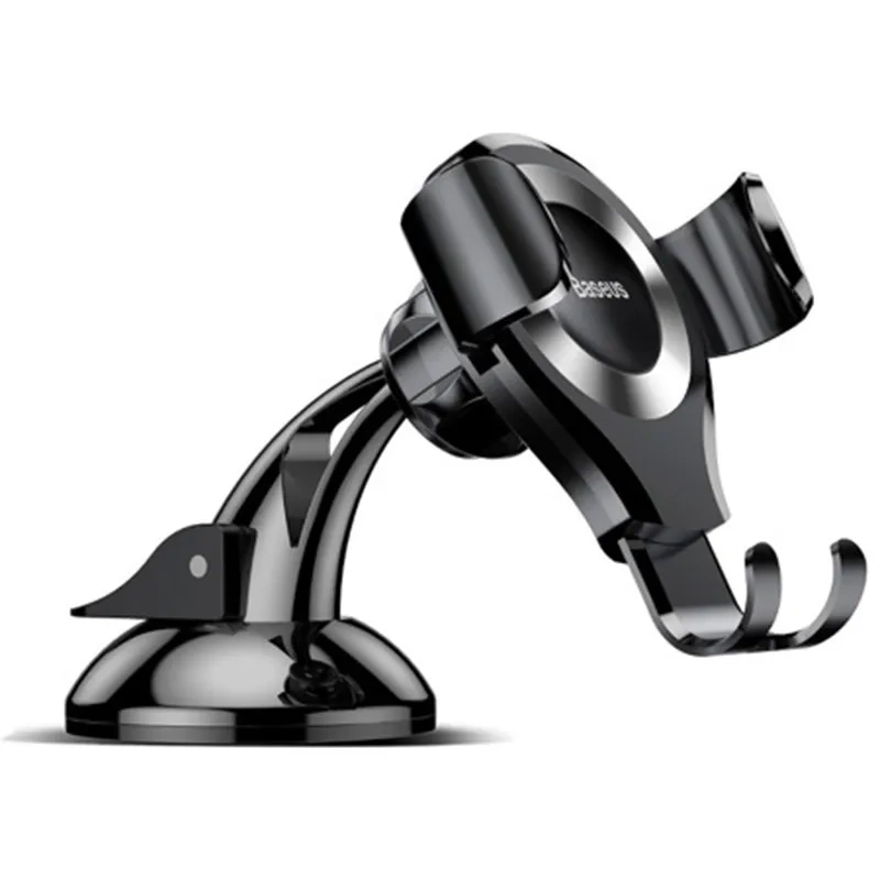 Baseus Osculum gravitational phone holder (black + silver) Baseus Osculum gravitational phone holder (black + silver)
