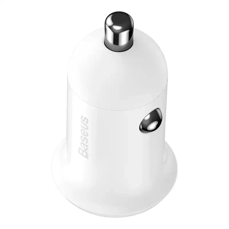 Baseus Grain Pro Car Charger 2x USB 4.8A (white)