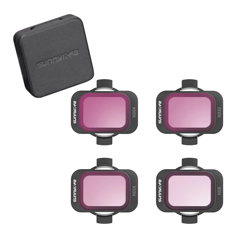 Set of 4 filters ND 8/16/32/64 Sunnylife for DJI Avata 2 Set of 4 filters ND 8/16/32/64 Sunnylife for DJI Avata 2