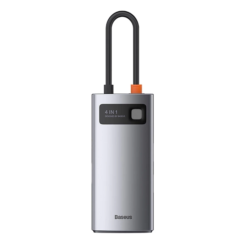 Hub 4in1 Baseus Metal Gleam Series, USB-C to USB 3.0 + USB 2.0 + HDMI + USB-C PD Hub 4in1 Baseus Metal Gleam Series, USB-C to USB 3.0 + USB 2.0 + HDMI + USB-C PD