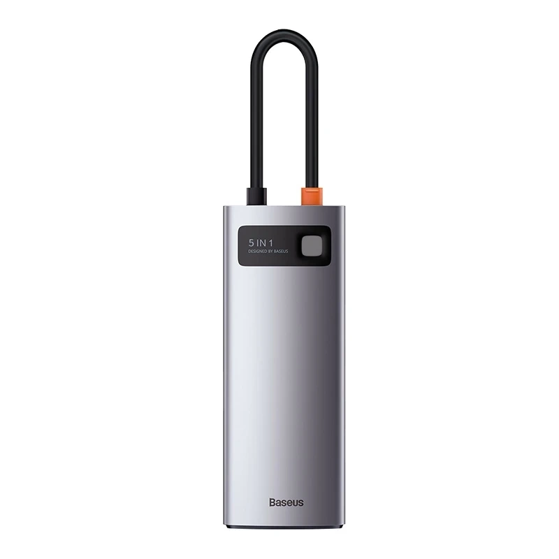 Hub 5in1 Baseus Metal Gleam Series, USB-C to 3x USB 3.0 + HDMI + USB-C PD Hub 5in1 Baseus Metal Gleam Series, USB-C to 3x USB 3.0 + HDMI + USB-C PD