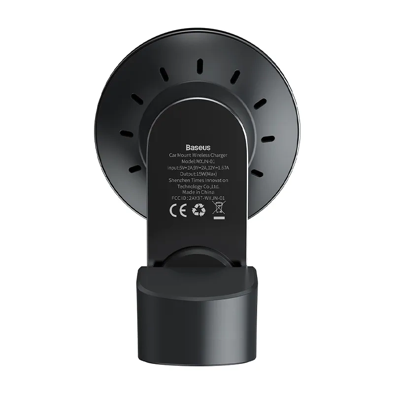 Baseus Big Energy car mount with wireless charger 15W for Iphone 12 / Iphone 13 (Black) Baseus Big Energy car mount with wireless charger 15W for Iphone 12 / Iphone 13 (Black)