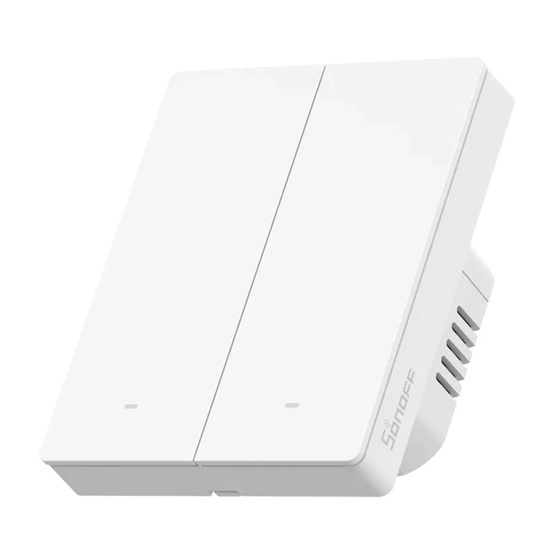 Smart wall switch SONOFF M5-2C-80W Matter (2-channel, to frame) Smart wall switch SONOFF M5-2C-80W Matter (2-channel, to frame)