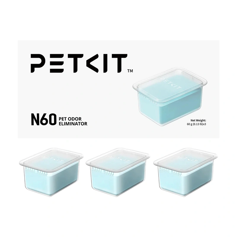 Odor eliminator N60 for Petkit litter box PUROBOT ULTRA (3 pcs) Odor eliminator N60 for Petkit litter box PUROBOT ULTRA (3 pcs)