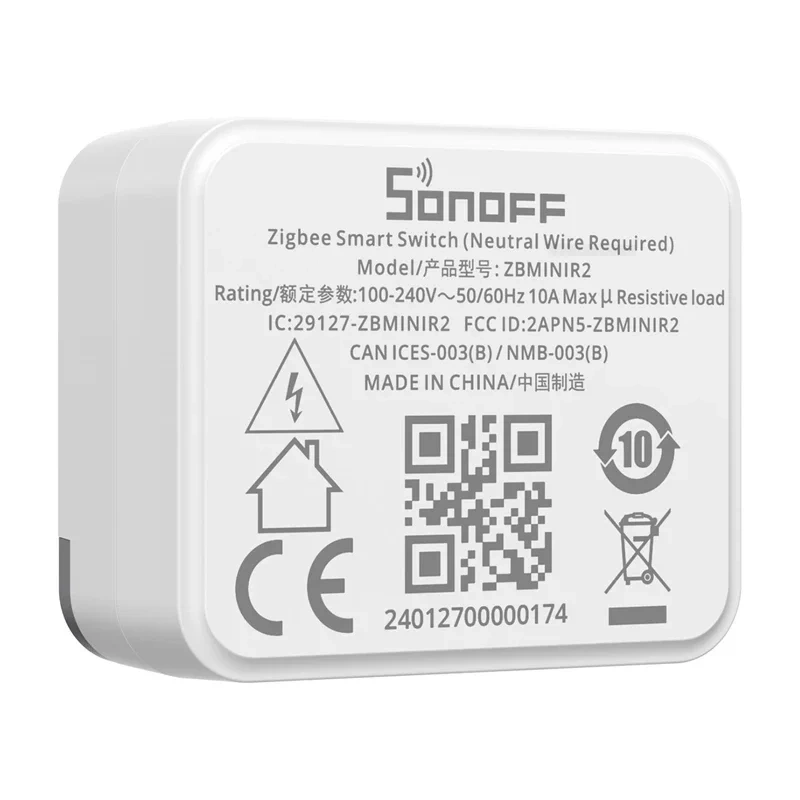 Smart switch mini ZigBee SONOFF ZBMINIR2