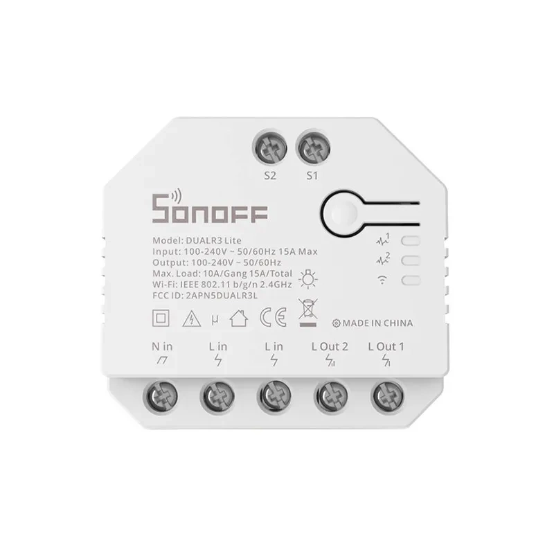 Smart Wi-Fi switch WiFi Sonoff Dual R3 Lite Smart Wi-Fi switch WiFi Sonoff Dual R3 Lite
