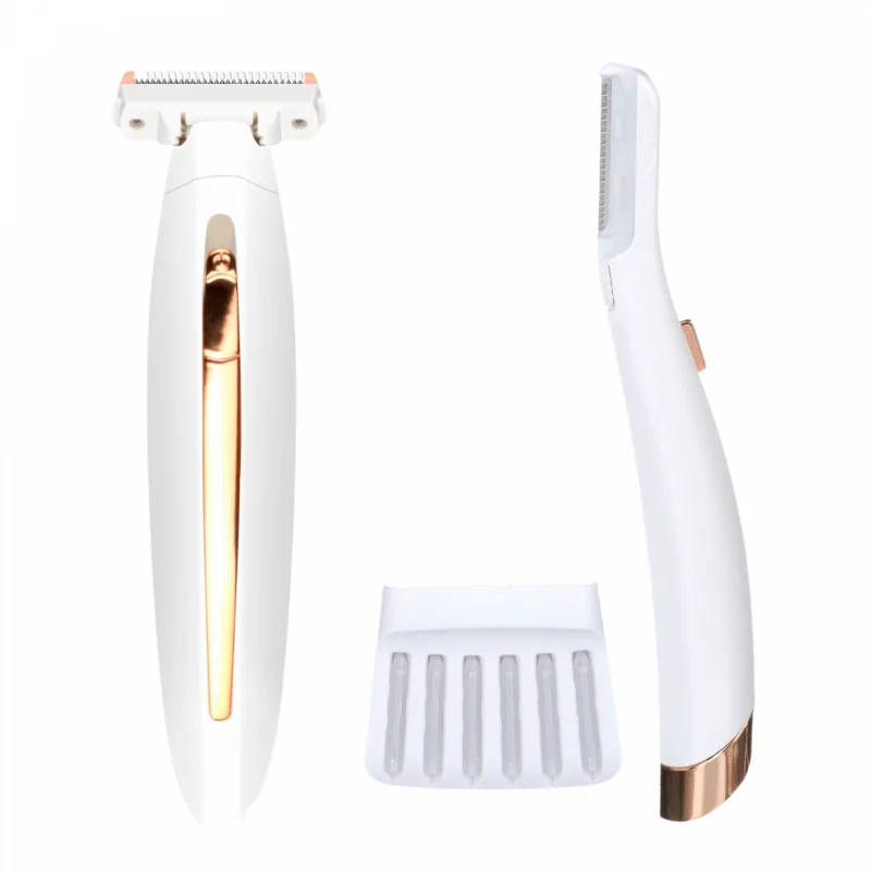 Cenocco Beauty SETCC9087/9086: 2 in 1Full Body Hair Remover + Facial Epilator with LED Combo Deal