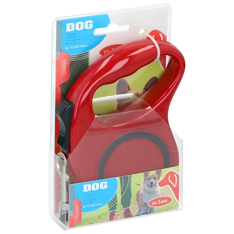 Pet Treatment ED-42835: Retractable Dog Leash - 3M Red