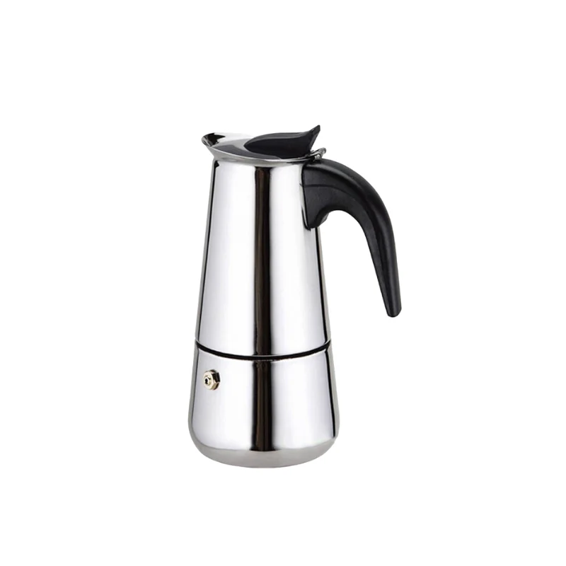 Eisenbach EB-400CM: S/S Cafetiere Expresso Coffee Maker- 4 Cups