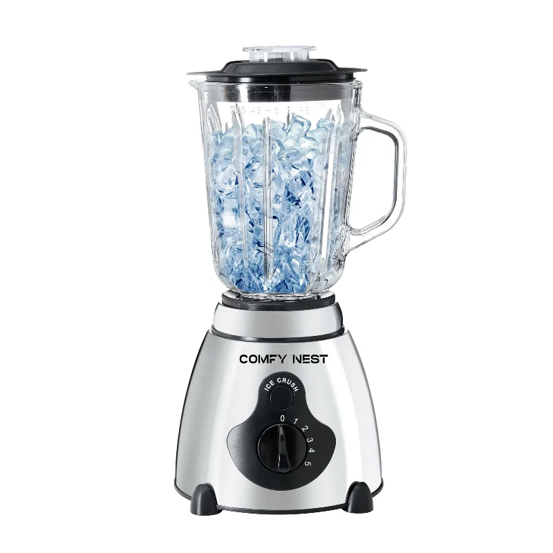 Comfy Nest CN-BLG15: 2in1 Glass Blender and Grinder with Ice Crusher Comfy Nest CN-BLG15: 2in1 Glass Blender and Grinder with Ice Crusher
