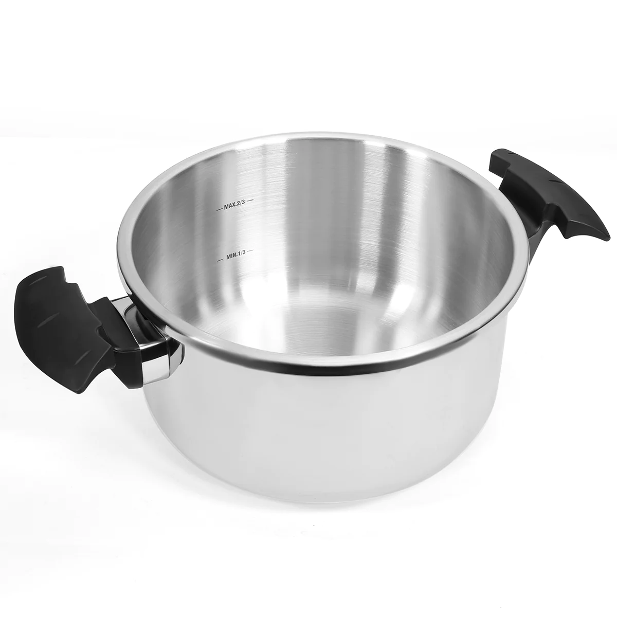 Royalty Line RL-24PS4L: 24cm Stainless Steel Pressure Cooker - 4L