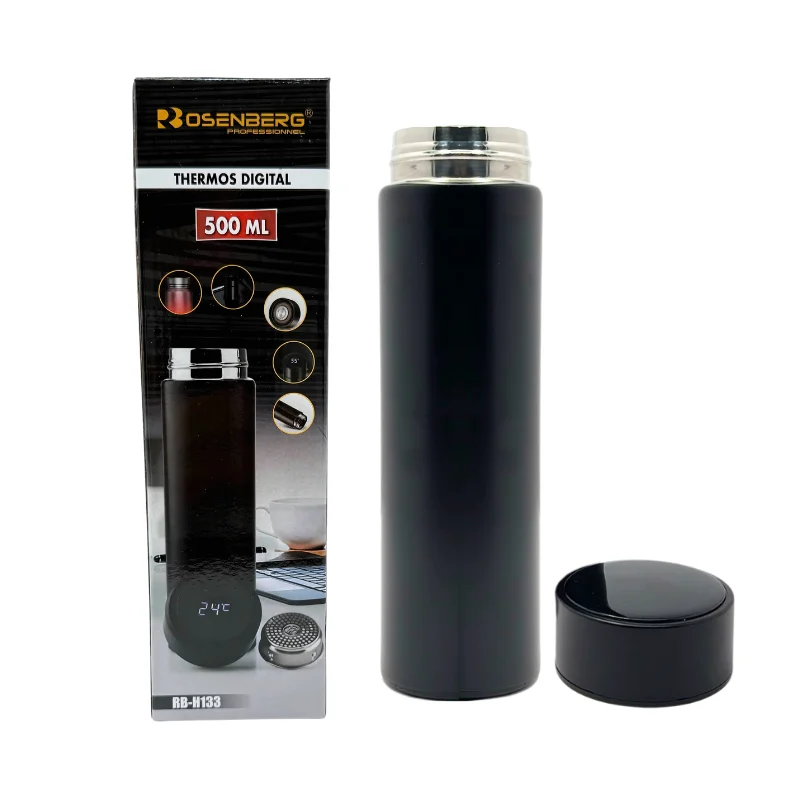 Eisenbach RB-H133: Smart LCD Water Bottle Vacuum Travel Flask