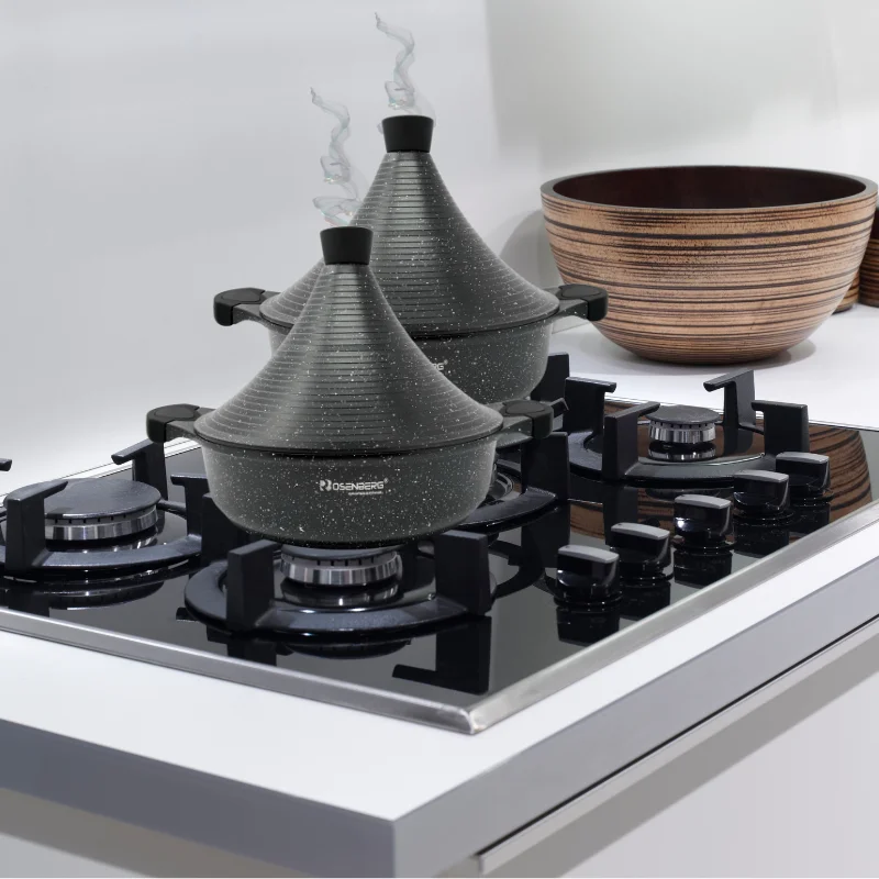 Rosenberg RB-TJ32M2: Marble Coated Tajine - 32cm Rosenberg RB-TJ32M2: Marble Coated Tajine - 32cm