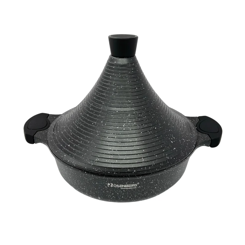 Rosenberg RB-TJ32M2: Marble Coated Tajine - 32cm Rosenberg RB-TJ32M2: Marble Coated Tajine - 32cm