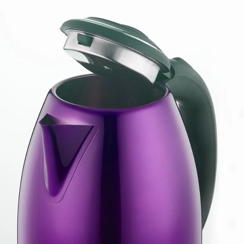 Herzberg HG-5011PUR: 1.8L 1500W Stainless Steel ElectricKettle - Purple Herzberg HG-5011PUR: 1.8L 1500W Stainless Steel ElectricKettle - Purple