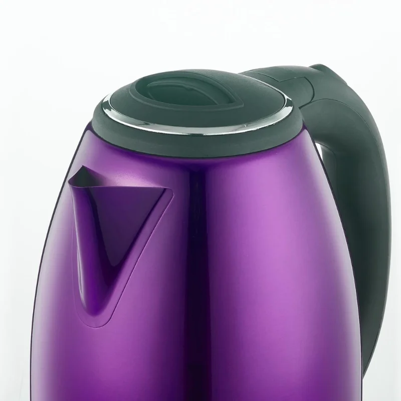 Herzberg HG-5011PUR: 1.8L 1500W Stainless Steel ElectricKettle - Purple Herzberg HG-5011PUR: 1.8L 1500W Stainless Steel ElectricKettle - Purple