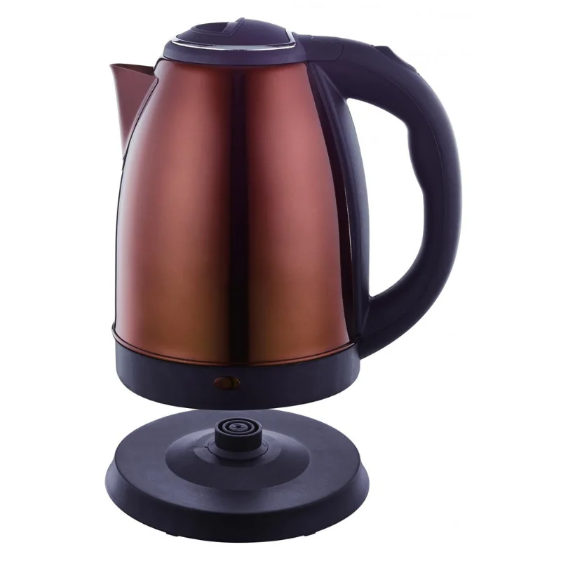 Herzberg HG-5011COP: 1.8L 1500W Stainless Steel ElectricKettle - Copper Herzberg HG-5011COP: 1.8L 1500W Stainless Steel ElectricKettle - Copper