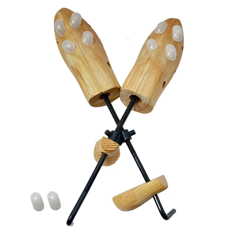 Herzberg HG-03787: 2 Way-Wooden Adjustable Shoe Stretcher & Expander - Men Herzberg HG-03787: 2 Way-Wooden Adjustable Shoe Stretcher & Expander - Men