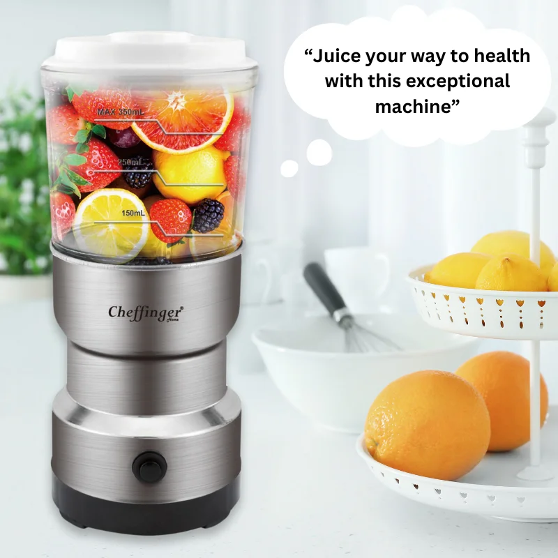 Cheffinger CF-CGB300: 300W Coffee Grinder & Juice Electric Blender Cheffinger CF-CGB300: 300W Coffee Grinder & Juice Electric Blender