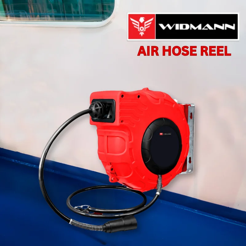 Widmann WM-15A: 15M Retractable Air Hose Reel Widmann WM-15A: 15M Retractable Air Hose Reel