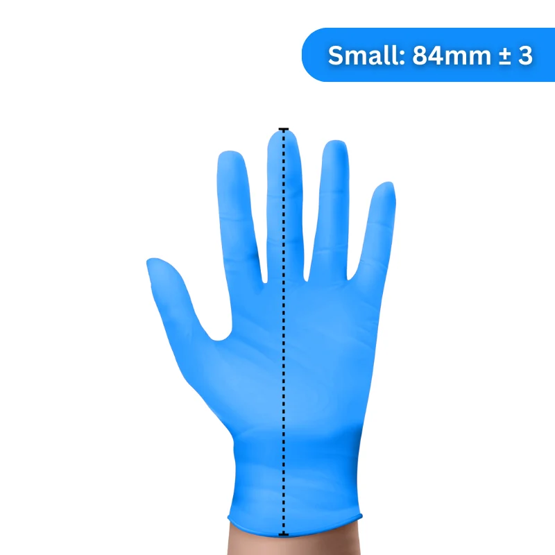 Biotech BTS-00850: Nitrile Disposable Gloves - Small Biotech BTS-00850: Nitrile Disposable Gloves - Small
