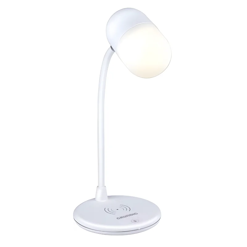 Grundig ED-72546: 3-in-1 LED Desk Lamp, Bluetooth Speaker and Wireless Charger Grundig ED-72546: 3-in-1 LED Desk Lamp, Bluetooth Speaker and Wireless Charger