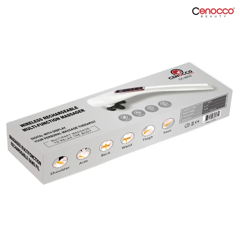 Cenocco Beauty CC-03756: Wireless Rechargeable Multi-function Massager Cenocco Beauty CC-03756: Wireless Rechargeable Multi-function Massager