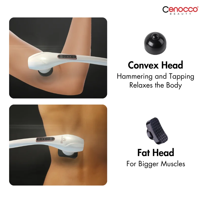Cenocco Beauty CC-03756: Wireless Rechargeable Multi-function Massager Cenocco Beauty CC-03756: Wireless Rechargeable Multi-function Massager