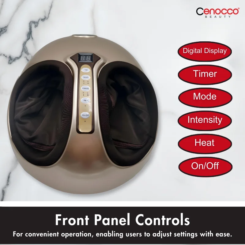 Cenocco Beauty CC-9080: Advanced Foot Massager with Heat, Kneading, and Air Compression Function Cenocco Beauty CC-9080: Advanced Foot Massager with Heat, Kneading, and Air Compression Function
