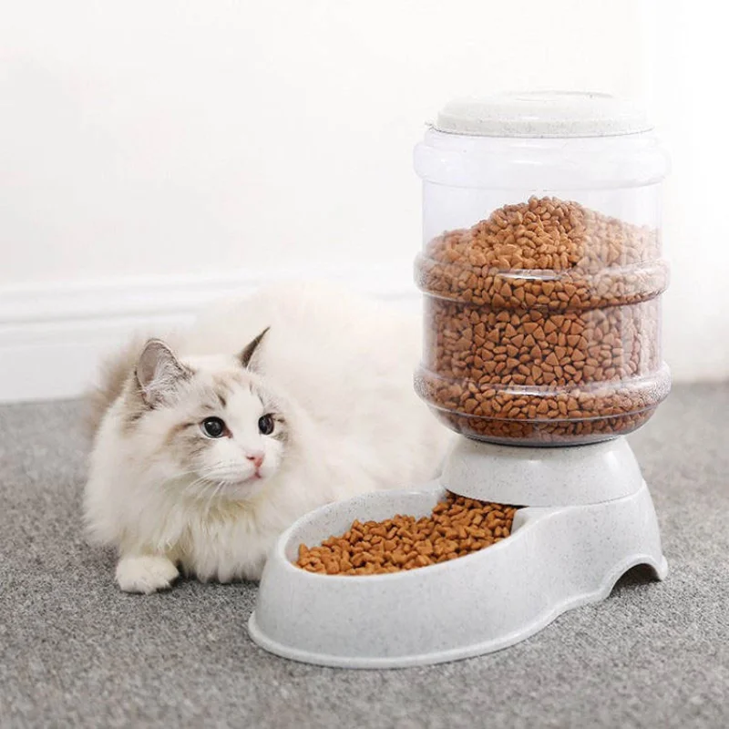 Herzberg HG-04180: Automatic Self- Despesing Pet Feeder - 3.5 L Herzberg HG-04180: Automatic Self- Despesing Pet Feeder - 3.5 L