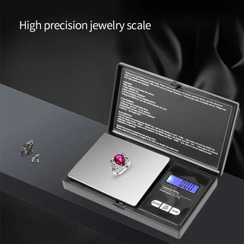 Herzberg HG-04265: Portable Electronic Jewelry Weighing Scale Herzberg HG-04265: Portable Electronic Jewelry Weighing Scale