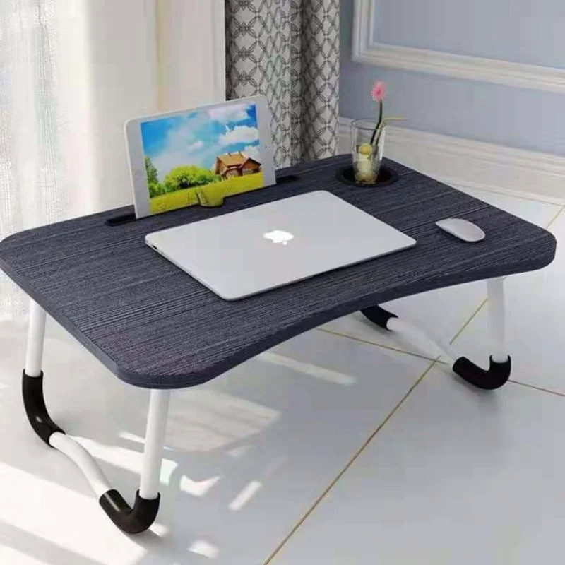 Herzberg HG-04173: Foldable Lap Desk with Cup and Tablet Holder Herzberg HG-04173: Foldable Lap Desk with Cup and Tablet Holder