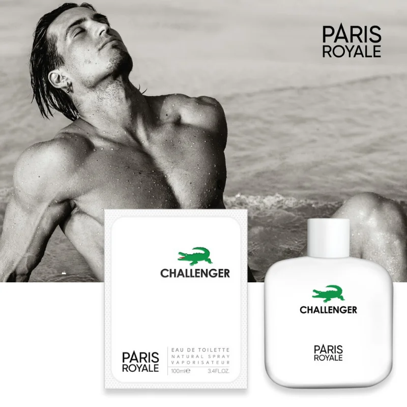 Paris Royale PR030: Challenger White for Men 100ml EDT