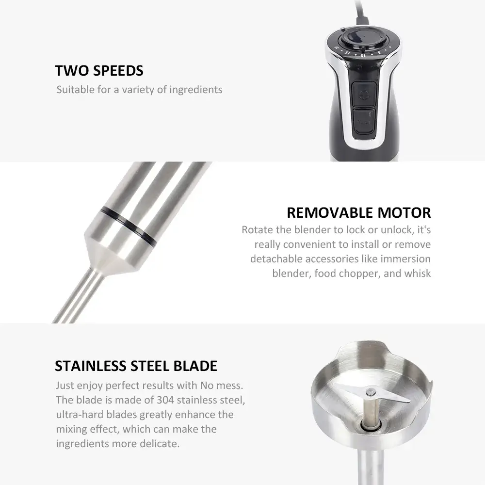 Royalty Line RL ESTM800RED: Powerful Red Stick Immersion Blender for Smoothies and Soups Royalty Line RL ESTM800RED: Powerful Red Stick Immersion Blender for Smoothies and Soups