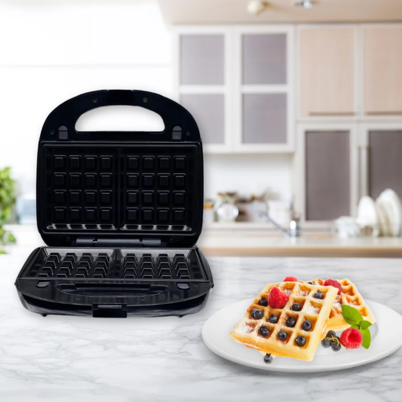 Eisenbach HW-1880: 3in1 Sandwich Press, Waffle, Grill Maker - 1000W Eisenbach HW-1880: 3in1 Sandwich Press, Waffle, Grill Maker - 1000W