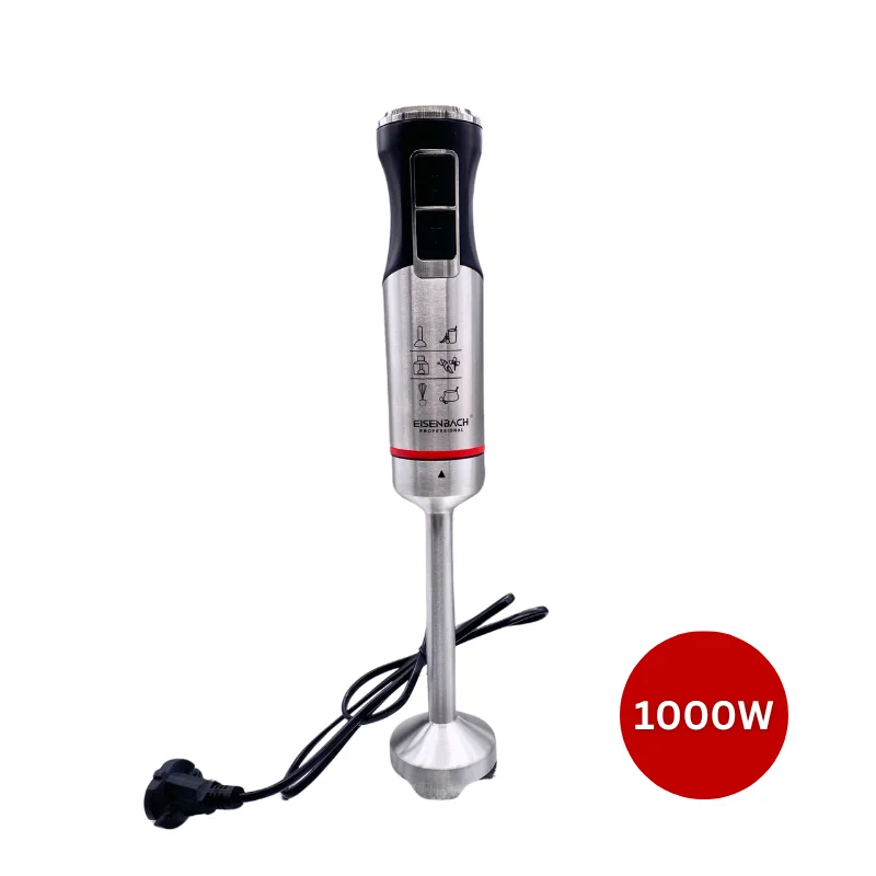 Eisenbach JE-903E: 3-in-1 Hand Blender Set - Power Whisk, Immersion Blender, Chopper- 1000W Eisenbach JE-903E: 3-in-1 Hand Blender Set - Power Whisk, Immersion Blender, Chopper- 1000W