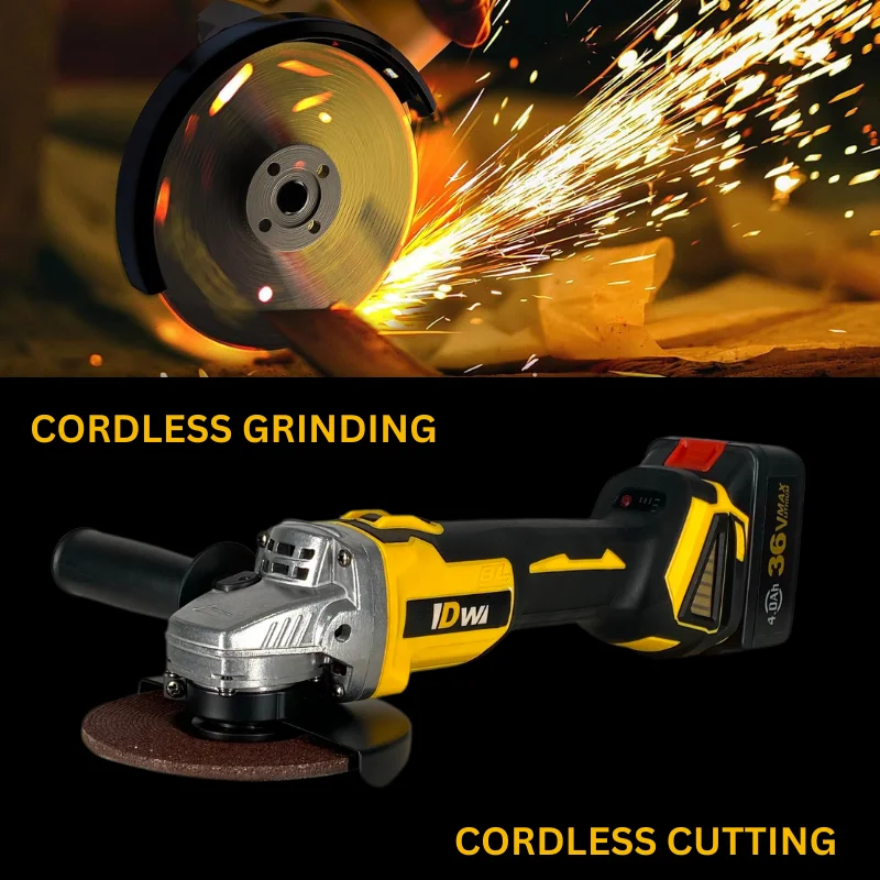 DW AG03: Brushless Angle Grinder - 36V DW AG03: Brushless Angle Grinder - 36V
