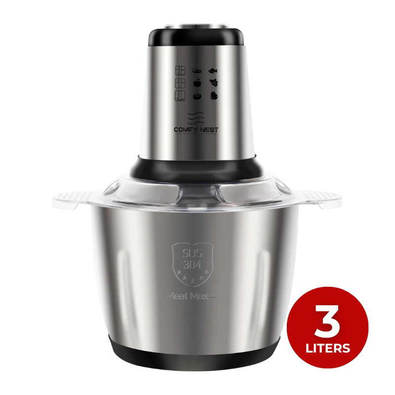 Comfy Nest CN-BLD3: 1000W Multi-Functional Food Processor - 3L