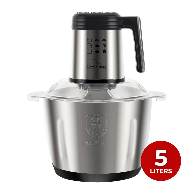 Comfy Nest CN-BLD5: 1000W Multi-Functional Food Processor - 5L Comfy Nest CN-BLD5: 1000W Multi-Functional Food Processor - 5L