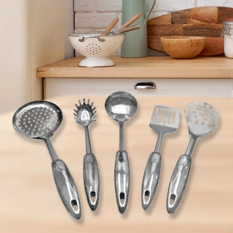 Eisenbach A0018: 5-Piece Stainless Kitchen Tool Set Eisenbach A0018: 5-Piece Stainless Kitchen Tool Set