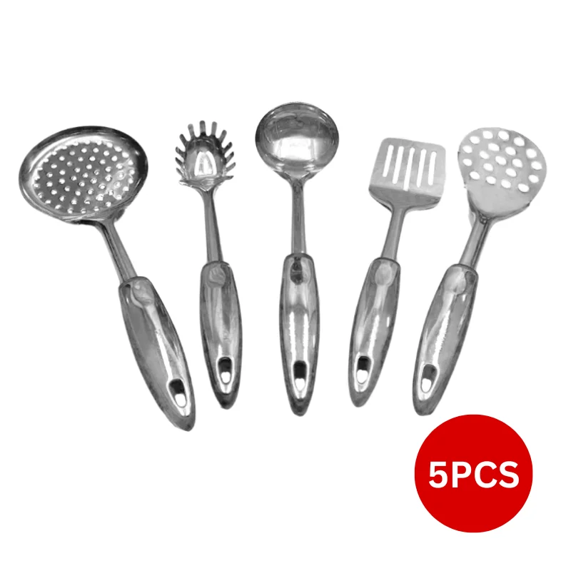 Eisenbach A0018: 5-Piece Stainless Kitchen Tool Set Eisenbach A0018: 5-Piece Stainless Kitchen Tool Set