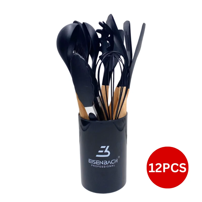 EisenbachA0022: 12-Piece Kitchen Utensils Set - Wood EisenbachA0022: 12-Piece Kitchen Utensils Set - Wood